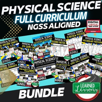 Earth Science Pacing Guide | NGSS Scope & Sequence | Full Year Curriculum Map & - preview 3