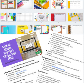 Virtual Open House Presentation & Tips | Meet the Teacher | Back to School - preview 2