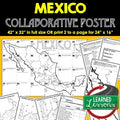Mexico Collaborative Poster, Mapping Mexico Activity, Mexico Research - preview 1
