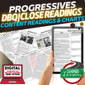 Progressive Era DBQ Close Reading Textbook Replacement Google Print - preview 1