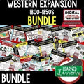 Westward Expansion Bundle | U.S. History Activities Print & Digital - preview 1