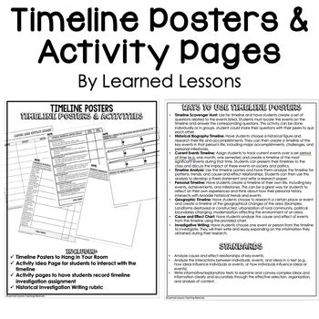 Antarctica Timeline Posters and Activity Pages Print and Google - preview 4