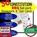 The Constitution DBQ, Document Based Questions Bellringers Ticket Out Google - preview 1