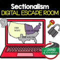 Sectionalism Escape Room | Digital Breakout | U.S. History Activity - preview 1