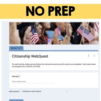 Citizenship Digital Escape Room, Breakout Room, Activity Pages No Prep - preview 4