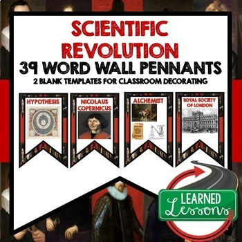 Scientific Revolution Word Wall World History Word Wall World History Posters - preview 1