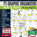 Digital Graphic Organizers | Bell Work | Exit Tickets | Formative Assess - preview 1