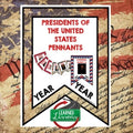 Presidents of the United States Word Wall Pennant, US History Word Wall - preview 1