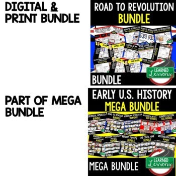 Road to Revolution Agenda PowerPoint & Google Slides, American History Agenda - preview 2