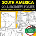 South America Collaborative Poster, Mapping South America Mapping Activity - preview 1
