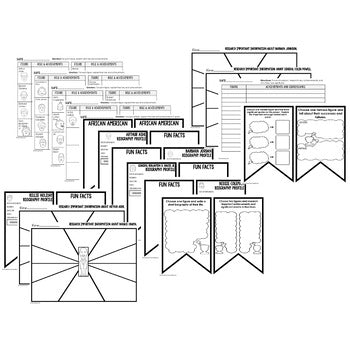 Black History Month Word Wall, Black History Activity, Black History Posters - preview 3