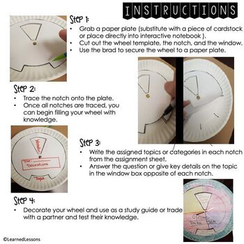 Adaptations Activity, Wheel of Knowledge Interactive Notebook - preview 3