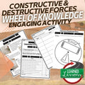 Constructive, Deconstructive Activity, Wheel of Knowledge Interactive Notebook - preview 1