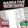 Narrative Writing Activity Foldable, English Curriculum Activity - preview 1