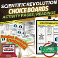 Scientific Revolution Activities Choice Board, Digital Learning, Google, & Print - preview 1