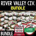 River Valley Civilizations Curriculum Bundle | World History | Print + Google - preview 1