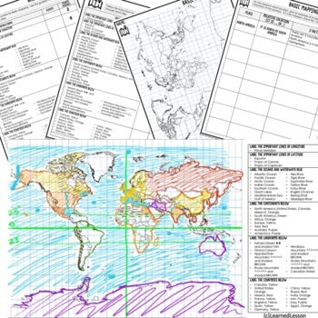 World History Mapping Activities Bundle | Geography Maps | Print & Digital - preview 4