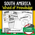 South America Activity, Wheel of Knowledge (Interactive Notebook) - preview 1