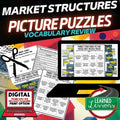 Market Structures Activity Picture Puzzle, Economics Curriculum - preview 1
