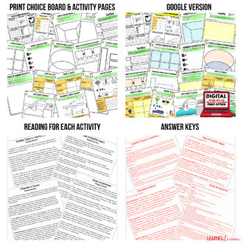 Types of Energy Activities and Choice Board, Physical Science Activity - preview 2
