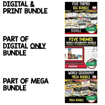 Five Themes Agenda PowerPoint & Google Slides, World Geography Agenda - preview 3