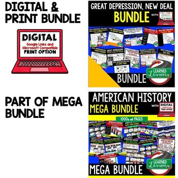 Great Depression New Deal Agenda PowerPoint & Google Slides Agenda - preview 2