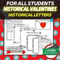Valentine's Day Historical Letters | Social Studies Valentine's Day Activity - preview 1