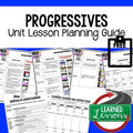 Progressives Lesson Plan Guide, American History BACK TO SCHOOL - preview 1