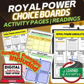 Royal Power Absolutism Activities Choice Board, Digital Learning, Google - preview 1