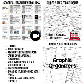 Money, Banking & Finance Guided Notes | Financial Literacy | Economics - preview 2