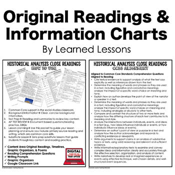 Reform Movements 1800s DBQ Close Reading Textbook Replacement Google Print - preview 4