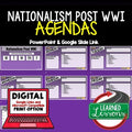 Nationalism Pre WWII Agenda PowerPoint & Google Slides Agenda - preview 1