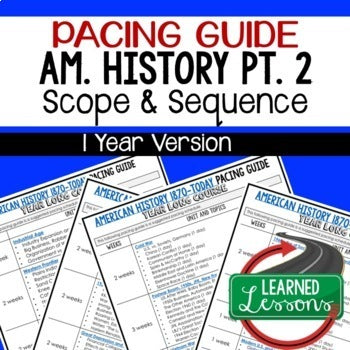 Modern U.S. History Curriculum Bundle | Print & Google | Full Year - preview 4