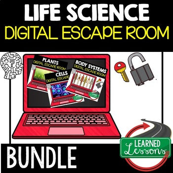 Science Escape Room Bundle | Life, Physical & Earth Science | Print & Digital - preview 3