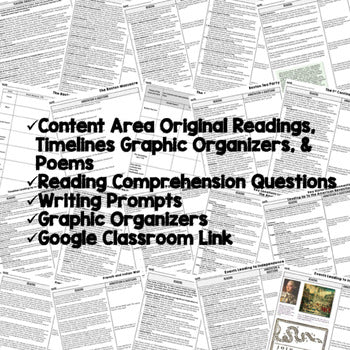 Road to Revolution DBQ Close Reading Textbook Replacement Google Print - preview 2