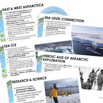 Australia, Antarctica Guided Notes & PowerPoints, World Geography Guided Notes - preview 4
