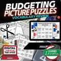 Personal Finance Budgeting Activity | Budgeting Picture Puzzle | Financial Liter - preview 1
