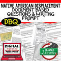 Native American Displacement DBQ | Westward Expansion Primary Sources - preview 1