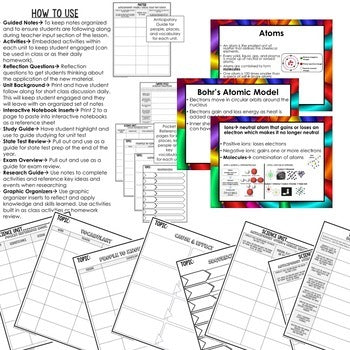 Minerals Guided Notes & PowerPoints NGSS Earth Science Guided Notes - preview 4