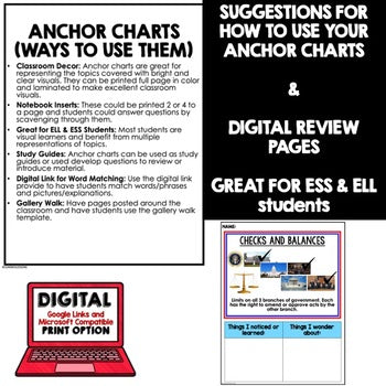 Constitution Anchor Charts | U.S. Constitution Posters | Print & Digital - preview 3