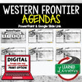 Western Frontier Agenda PowerPoint & Google Slides Agenda - preview 1