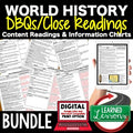 Ancient World History DBQ Bundle | Reading Activities | Print & Digital - preview 1