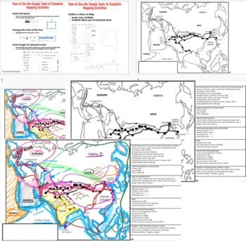 The Silk Road Map Activity, Mapping The Silk Road PRINT & DIGITAL - preview 3
