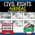 Civil Rights Movement Agenda PowerPoint & Google Slides Agenda - preview 1