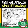 Central America Activity, Wheel of Knowledge (Interactive Notebook) - preview 1
