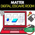 Matter Digital Escape Room, Matter Breakout Room, Test Prep, Digital Learning - preview 1