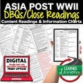 Asia Post WWII DBQ Reading Activity Google World History DBQ Reading - preview 1