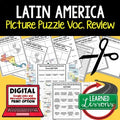 Latin America Activity Picture Puzzle, Test Prep, Unit Review, Study Guide - preview 1
