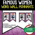Famous Women in History Word Wall (Women's History Month) US History Posters - preview 1
