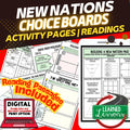 Building a New Nation Activities Choice Board, Digital Google Learning & Print - preview 1